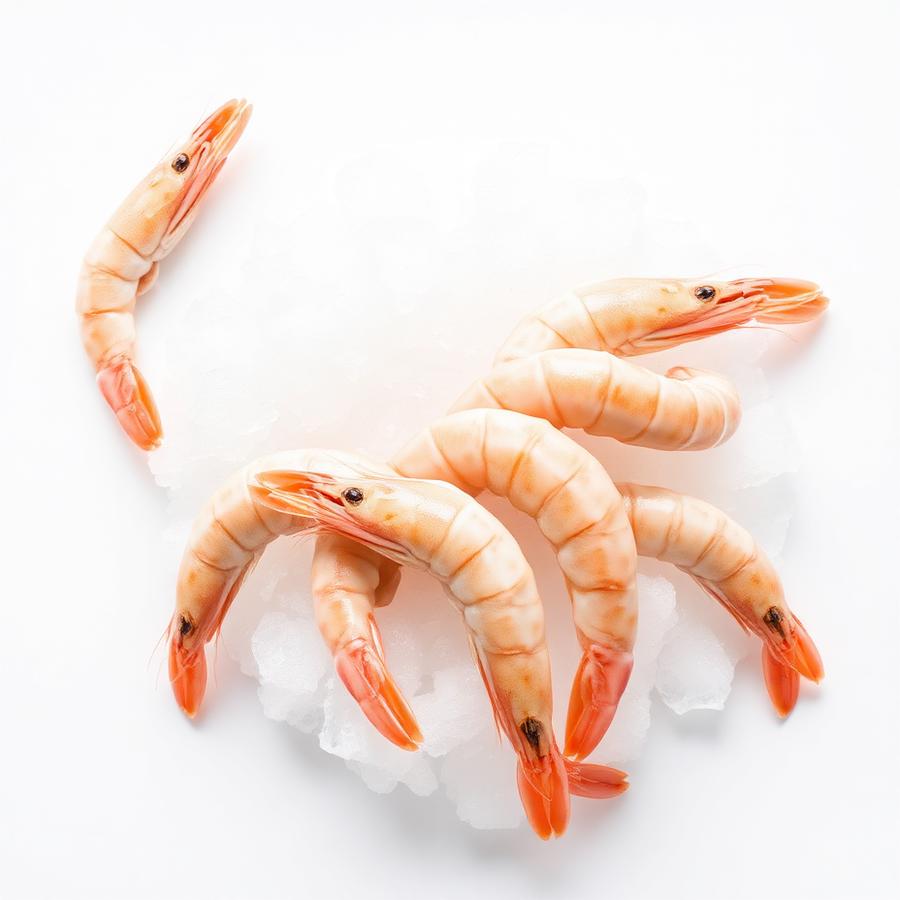 Peeled White Shrimps